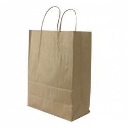 Sac kraft pour 6 bières